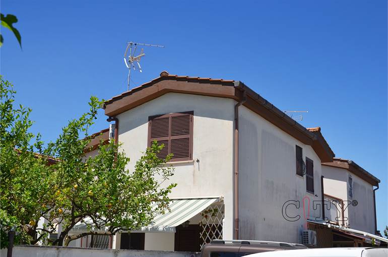 Facciata esterna villino