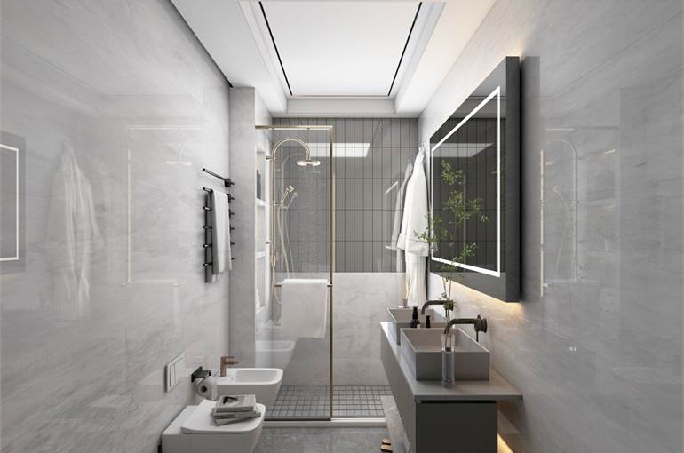 Render possibili arredi bagno