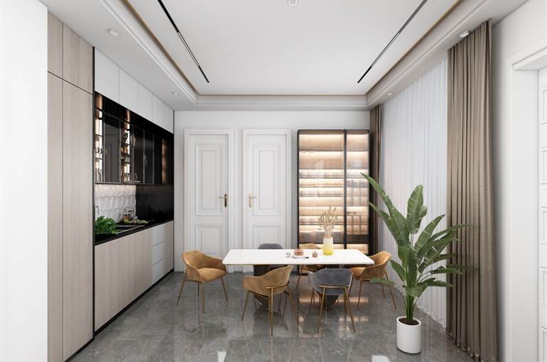 Render possibili arredi zona living