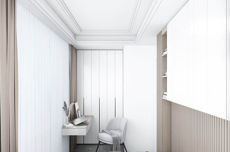 Render possibili arredi zona notte