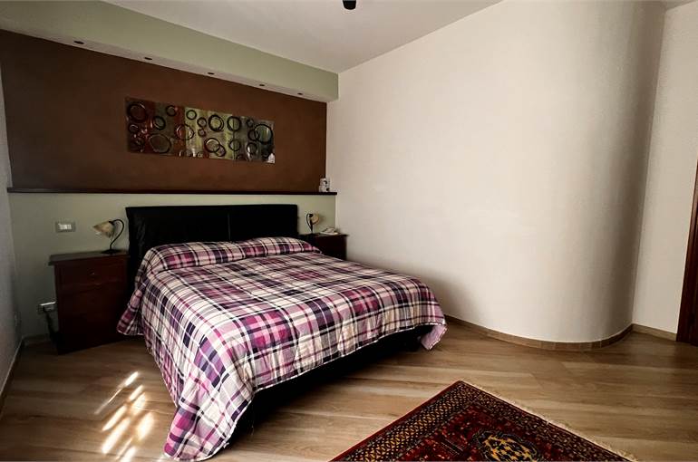 Camera padronale con cabina armadio e bagno