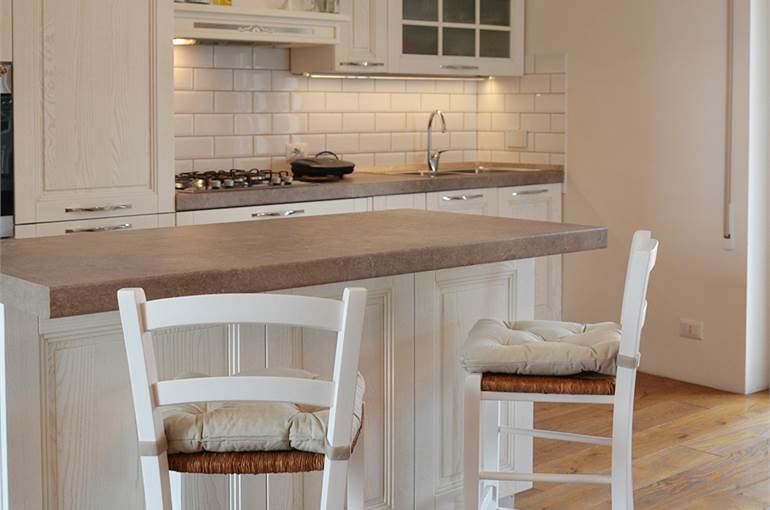 Cucina abitabile a vista