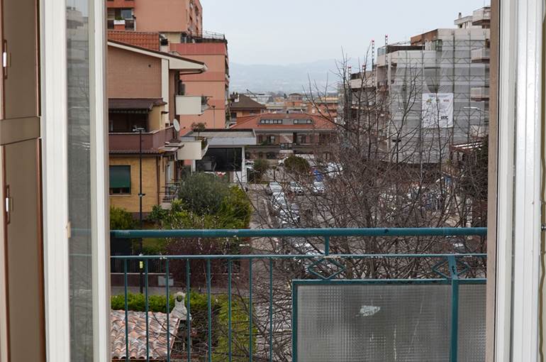 Vista balcone camera matrimoniale