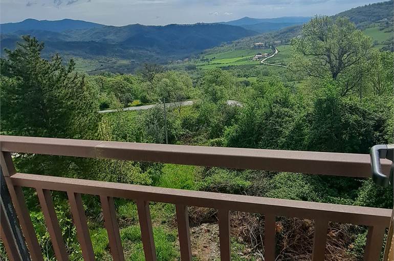 Vista balcone lato notte 