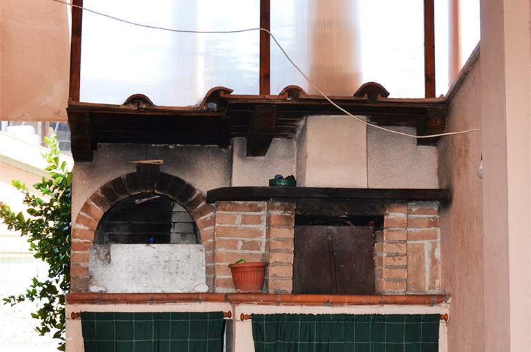 Zona barbecue esterna 