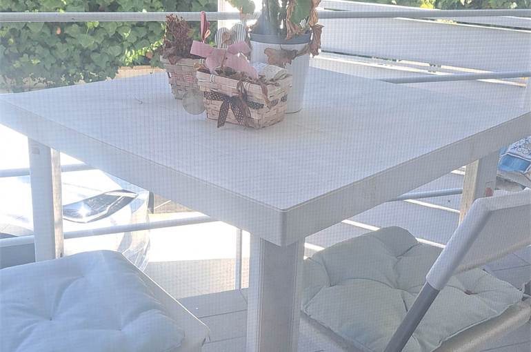 Terrazza al piano terra rialzato