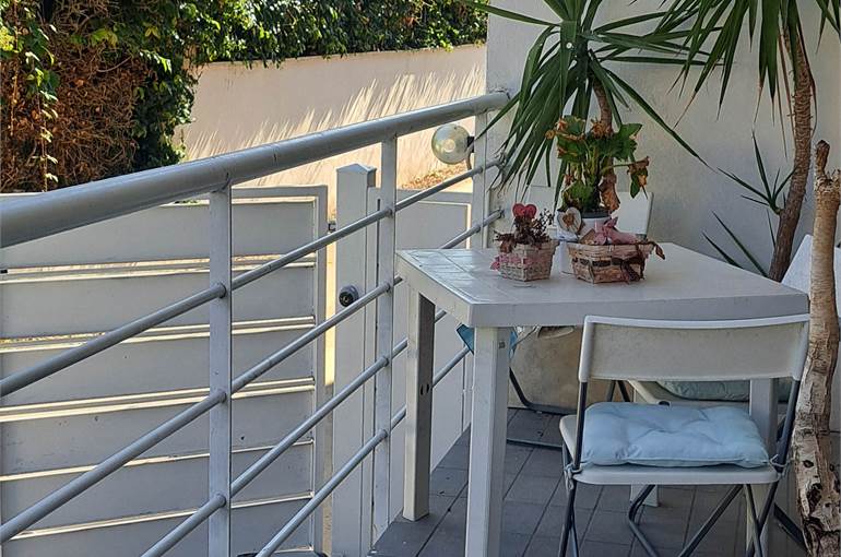 Terrazza al piano terra rialzato