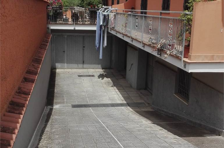 Rampa posto auto coperto