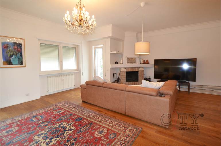 Soggiorno con camino