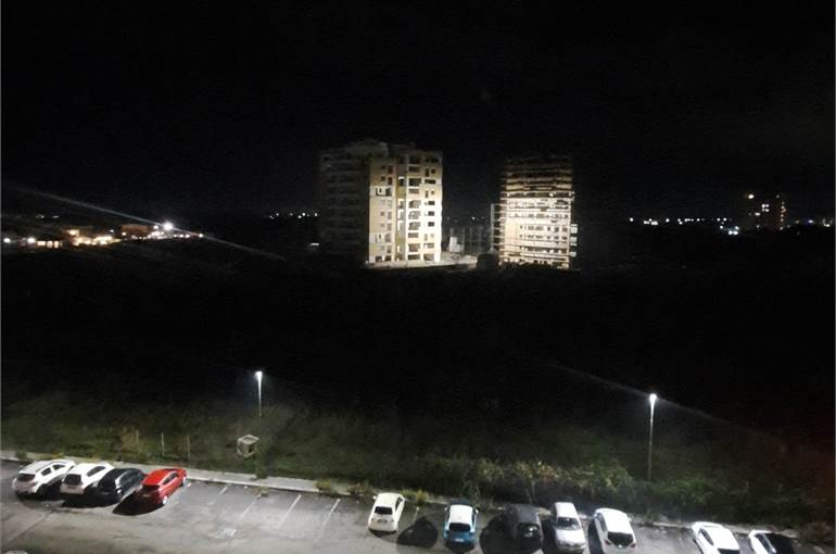 Vista in notturna