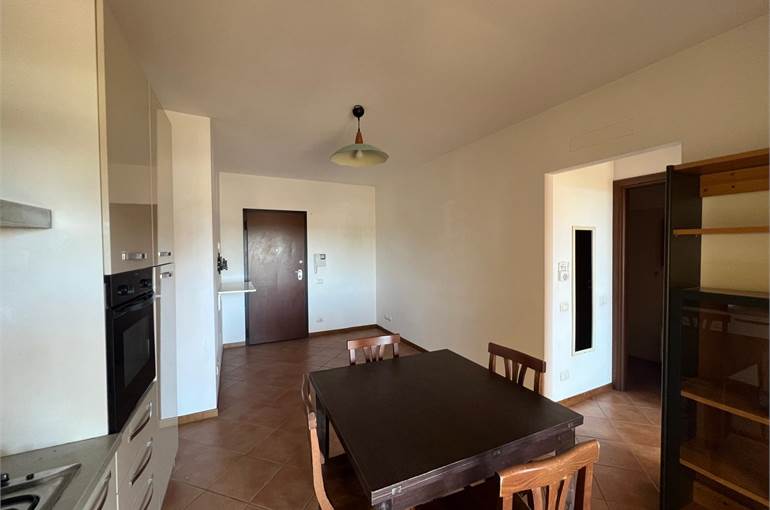 Soggiorno con cucina a vista 