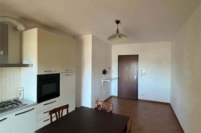 Soggiorno con cucina a vista 