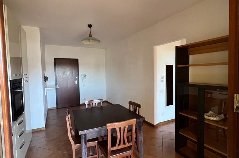 Soggiorno con cucina a vista 