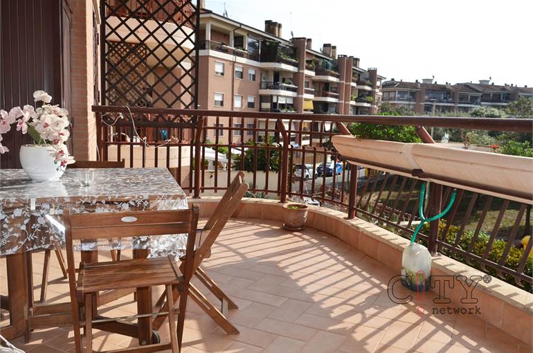 Terrazza vivibile con barbecue