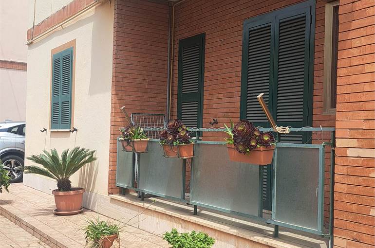Cortile condominiale