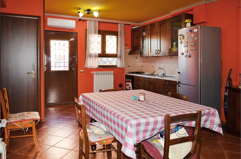 Soggiorno con cucina a  vista